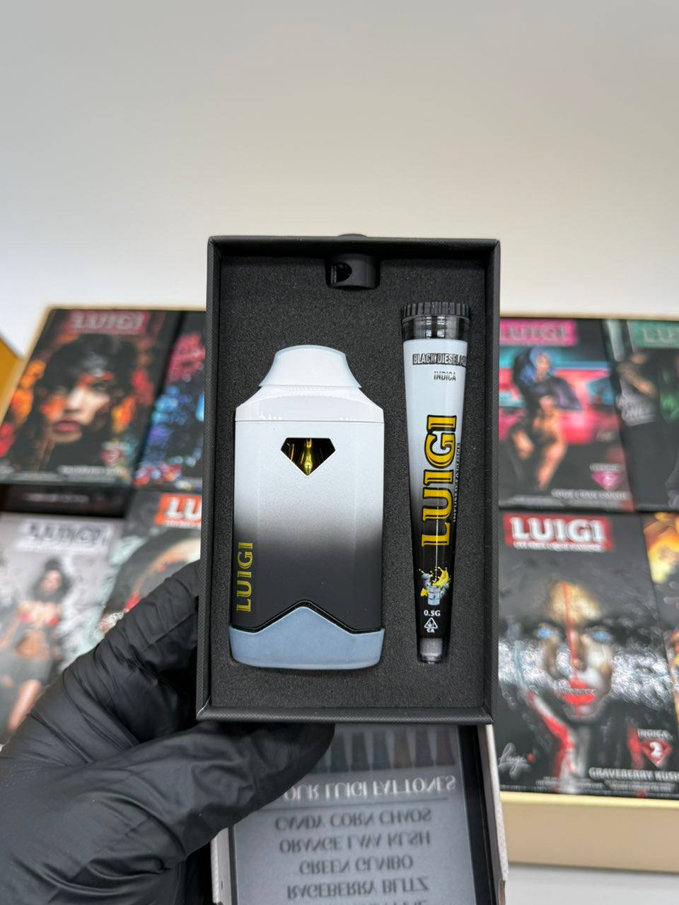 luigi carts disposable